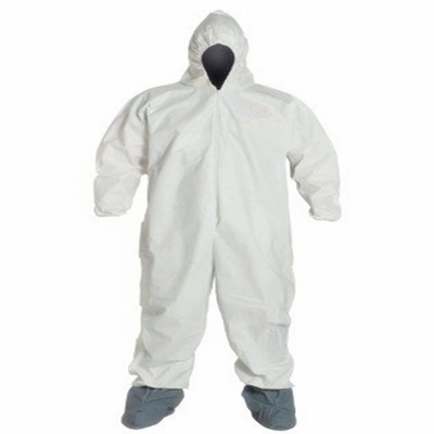 Tipo traje protector disponible blanco de la bata disponible de 3b 4b