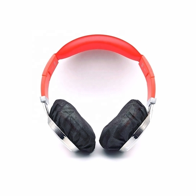 las auriculares disponibles negras cubren las cubiertas disponibles del oído de la banda elástica para las auriculares