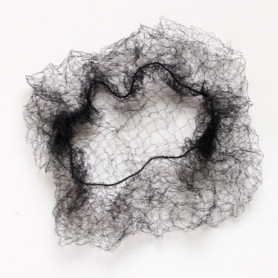 Negro de nylon de las redes de Mesh Wigs Invisible Disposable Hair