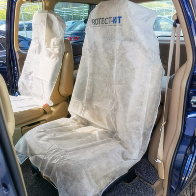 El volante disponible no tejido de los PP cubre la funda de asiento del avión