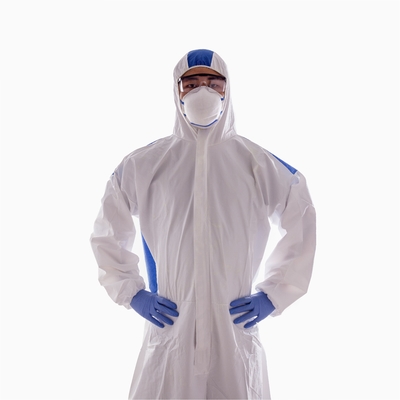 Aceite disponible de la prenda impermeable del traje de la bata del espray de la pintura a prueba de polvo del recinto limpio resistente