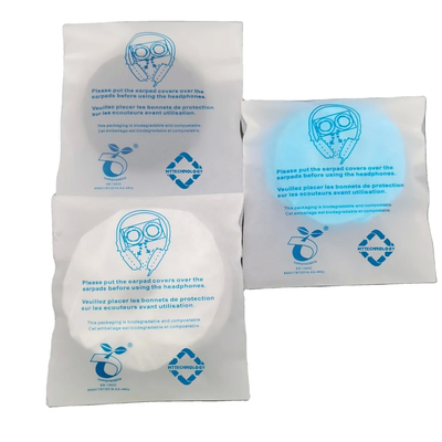 50pcs/bolsa Capa para auriculares Capa de auriculares desechable Tejido no tejido