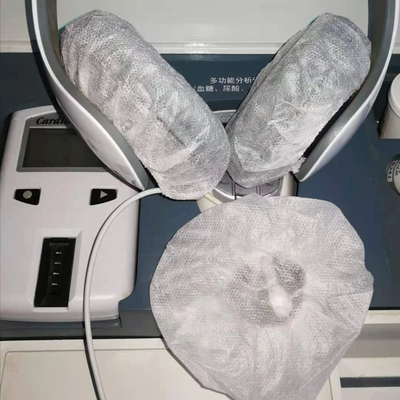 Cubiertos de auriculares desechables con gancho de oído - Diseño suave, cómodo y ecológico para la protección