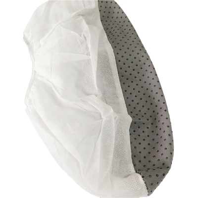 Capa de zapato desechable resistente al deslizamiento con diseño resistente al polvo