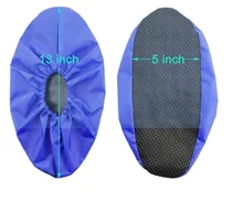 20g de cubiertas de zapatos de suela de punto no tejida elástica para actividades en interiores