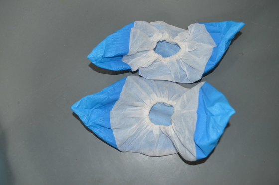 Cubierta no tejida disponible del zapato del polipropileno de los PP 30gsm con el elástico
