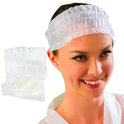 Abrigo elástico no tejido disponible del pelo de la venda del salón de belleza del balneario de la venda