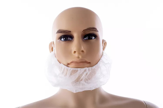 Cubierta disponible de la barba del uso médico de la transformación de los alimentos con el lazo del oído