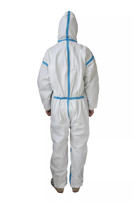 Bata disponible SMS de la bata blanca del PPE para el uniforme industrial del Workwear