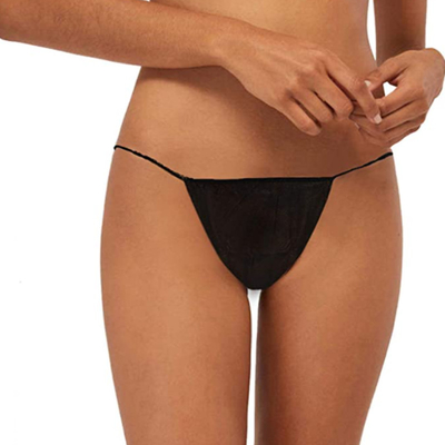 Negro disponible de la ropa interior del salón de belleza del balneario respirable