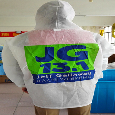 El trabajo viste la chaqueta disponible S/M/L del laboratorio de la seguridad de la capa del laboratorio